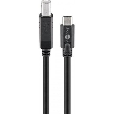Kabelis spausdintuvui USB C 3.1 (A-B) 1m Goobay